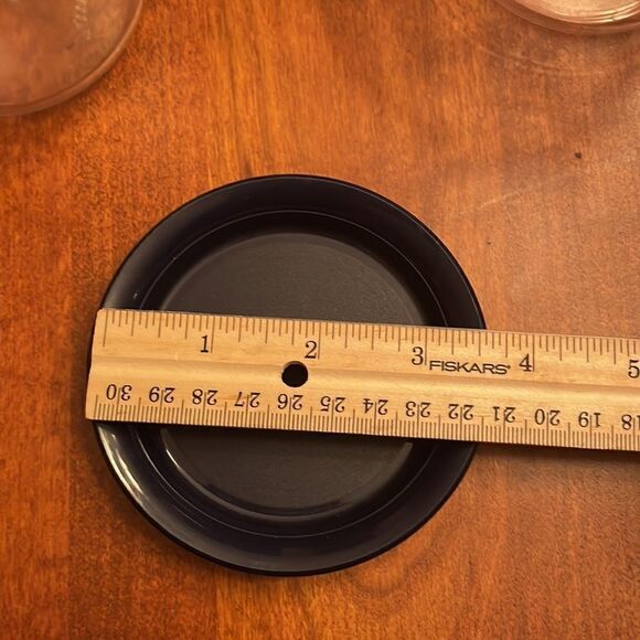 Set of 3 Tupperware Acrylic Cups with Lids/Coasters - Picture 9 of 10